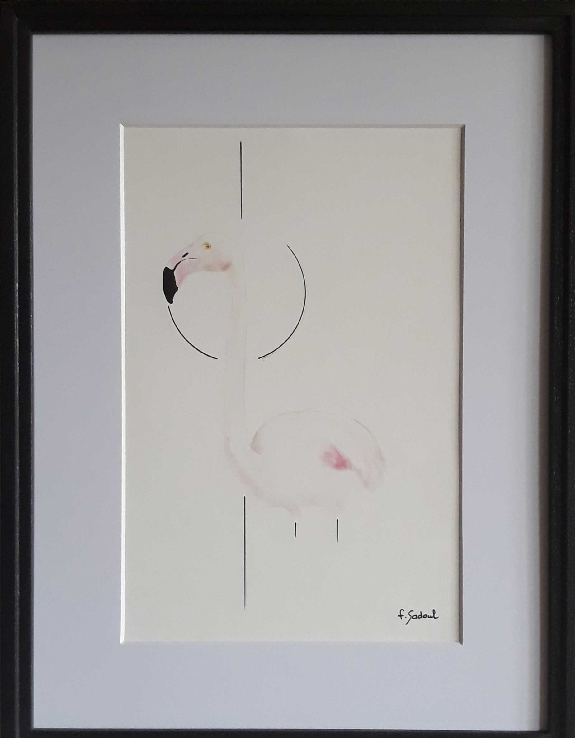 Le flamant rose